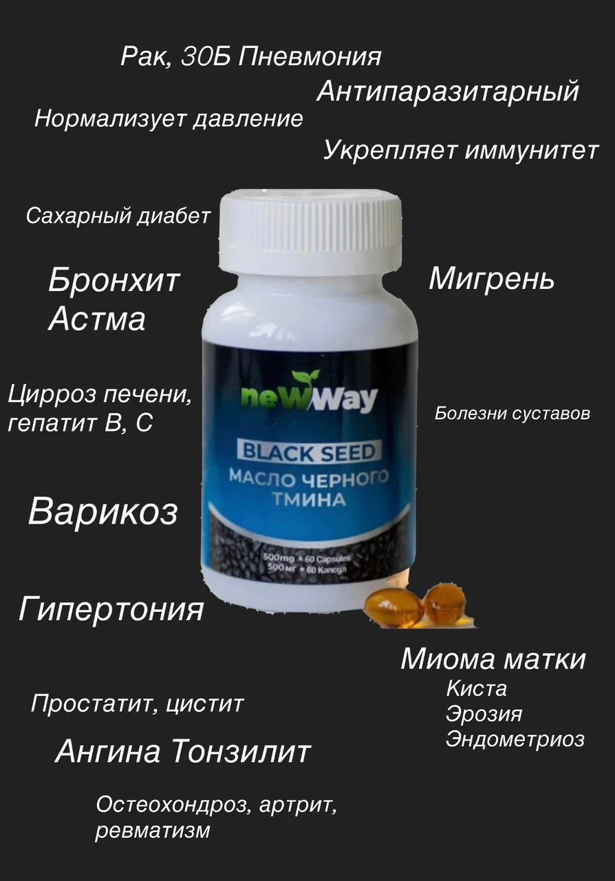 Продукция черного тмина