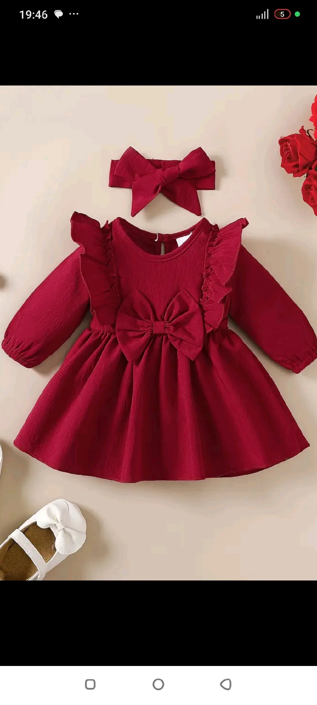 - Детское красивое платье на весну 💐