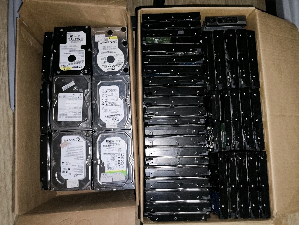 Нерабочие HDD